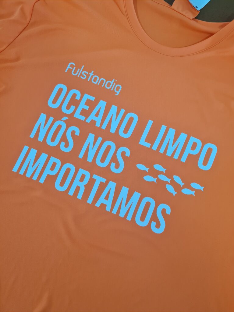 Camiseta para evento de corrida