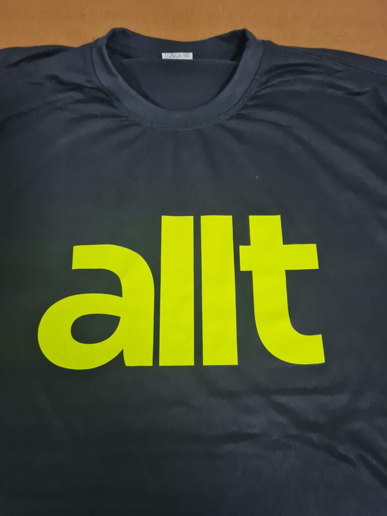 Camiseta Malha Fria em Silk Screen