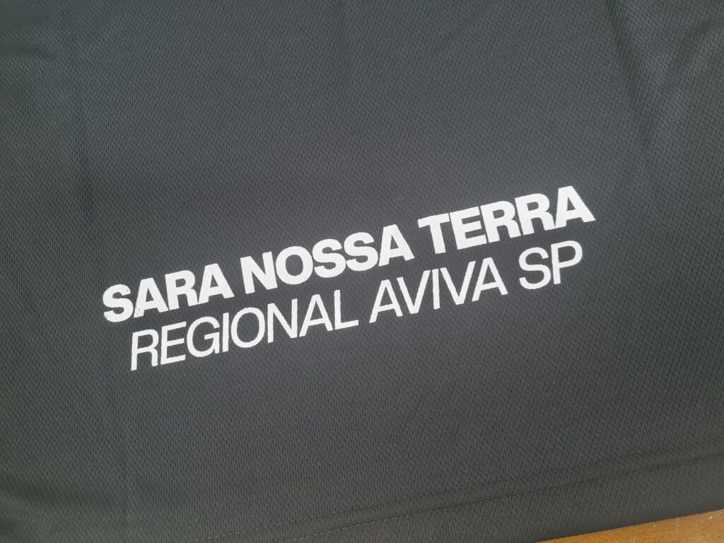 Camiseta Dry Fit em Silk Screen