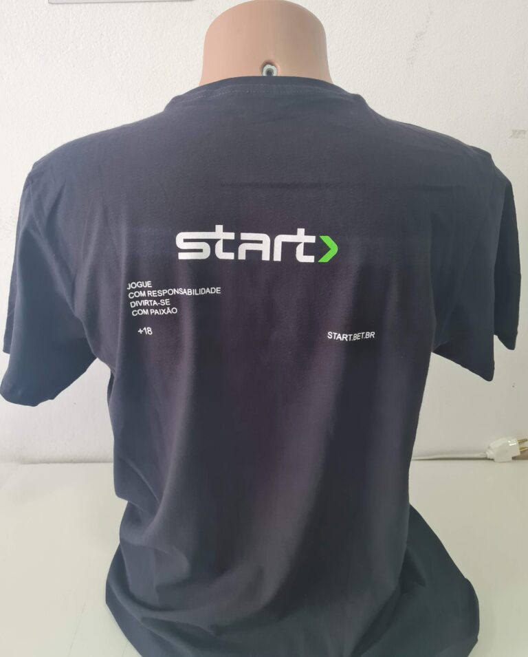 Camiseta Algodão Pima em Silk Screen