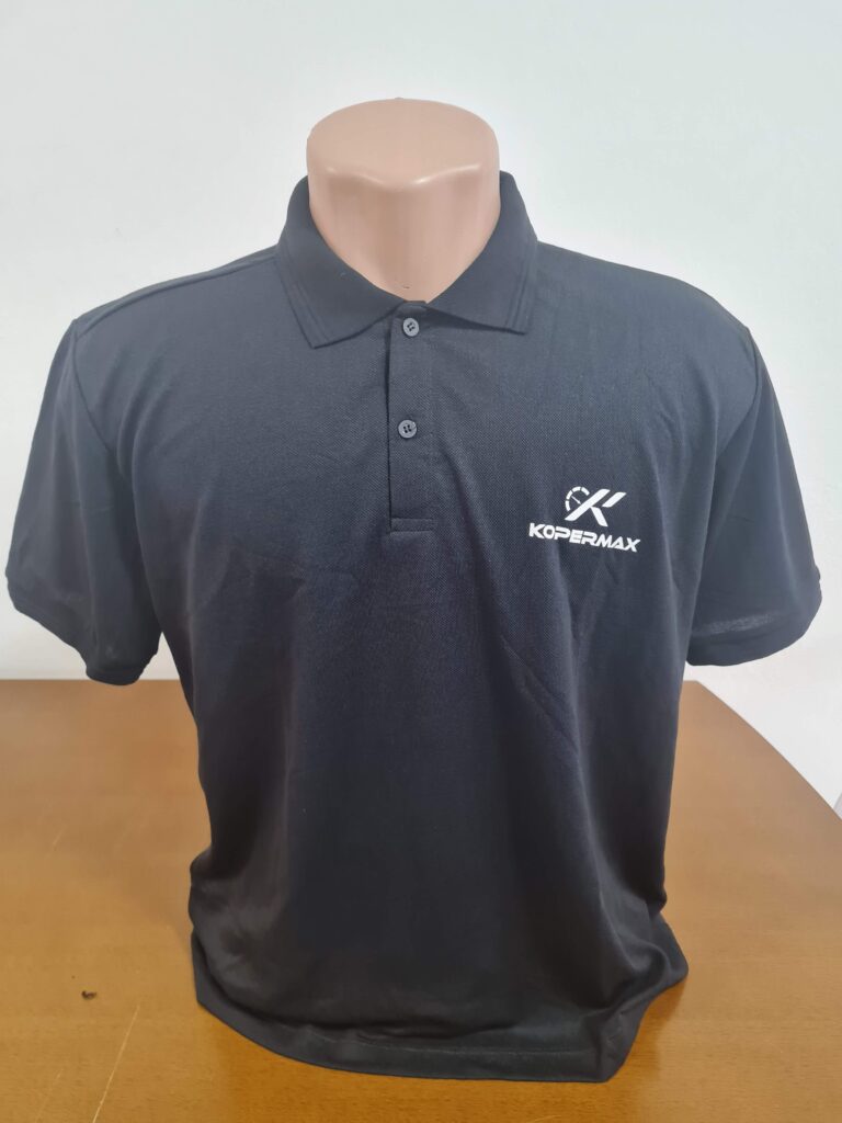 Camiseta Polo Piquet em Silk Screen