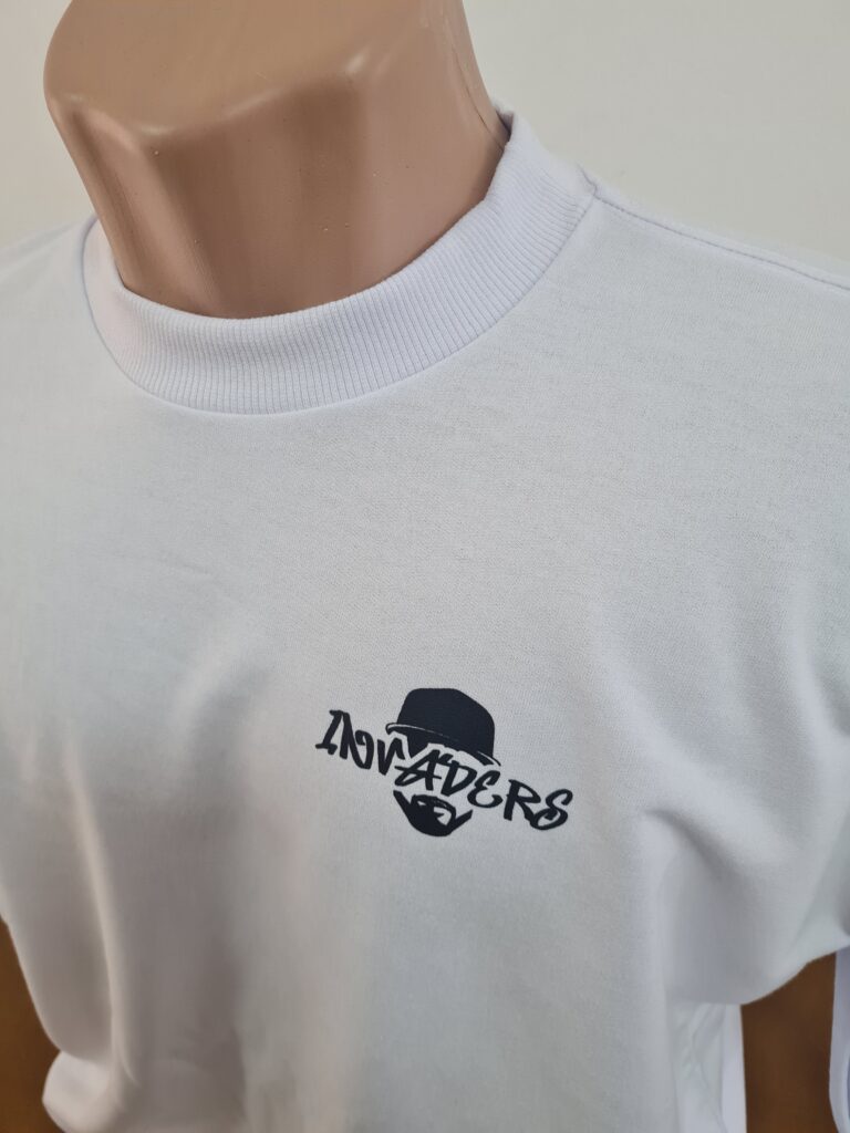 Camiseta Oversized em Silk Screen