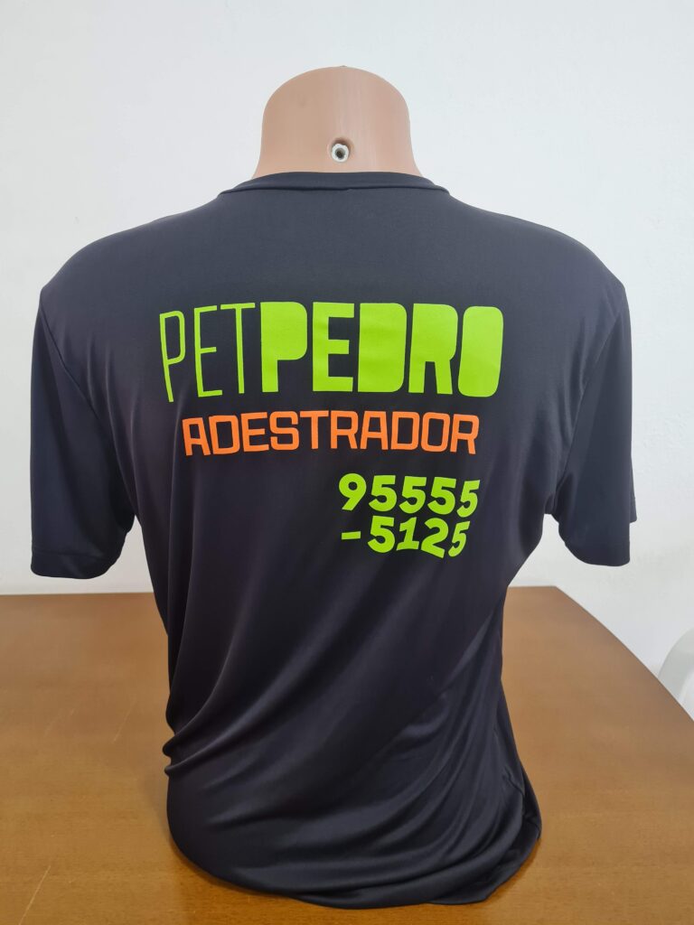 Camiseta Poliamida em Silk Screen