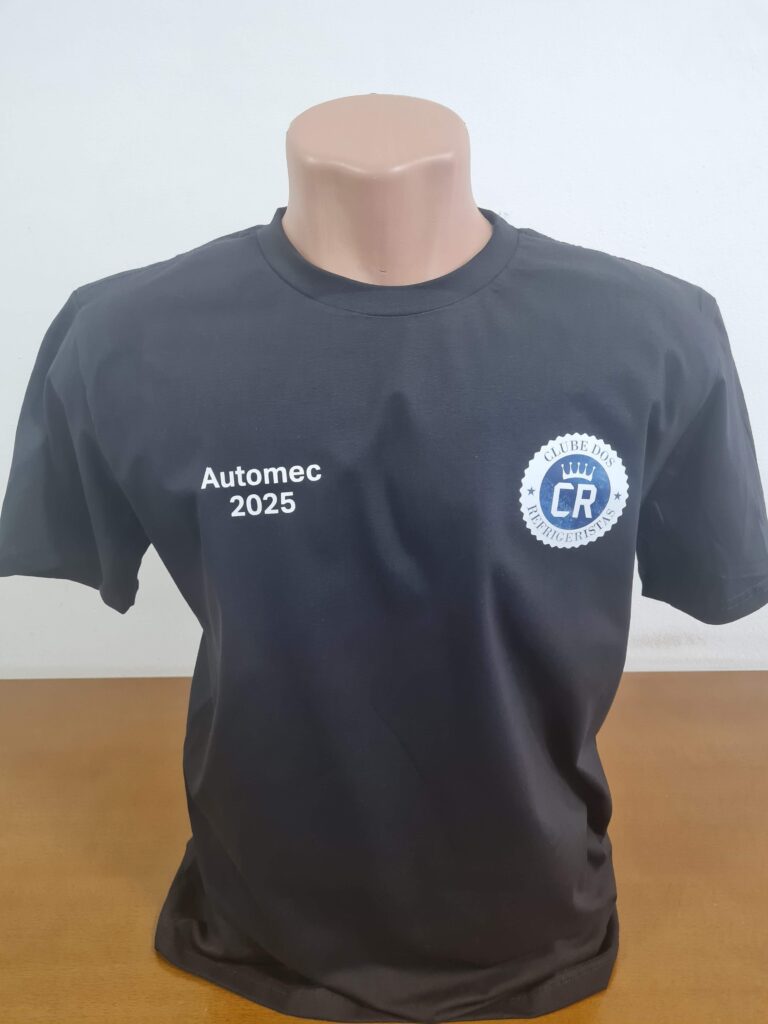 Camiseta Algodão Básica feita em DTF