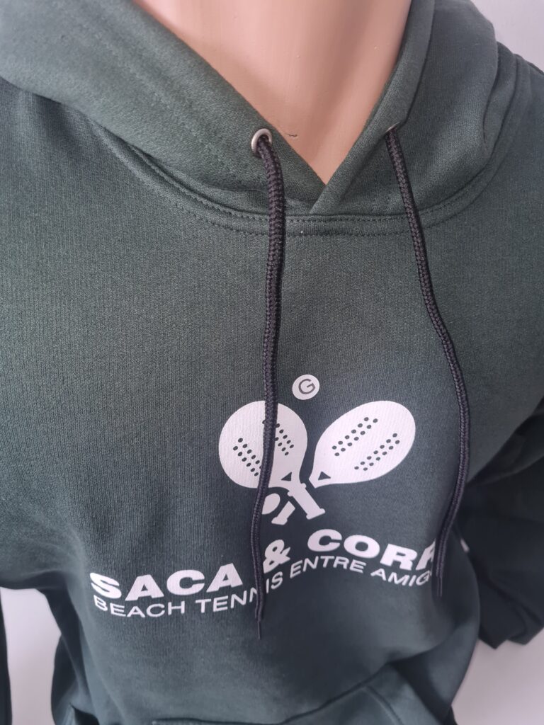 Moletom com Capuz Premium em Silk Screen