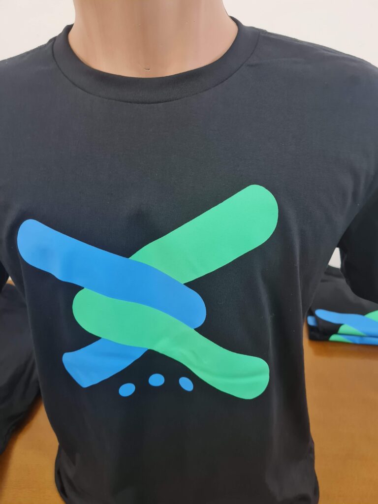 Camiseta Algodão Básica em Silk Screen