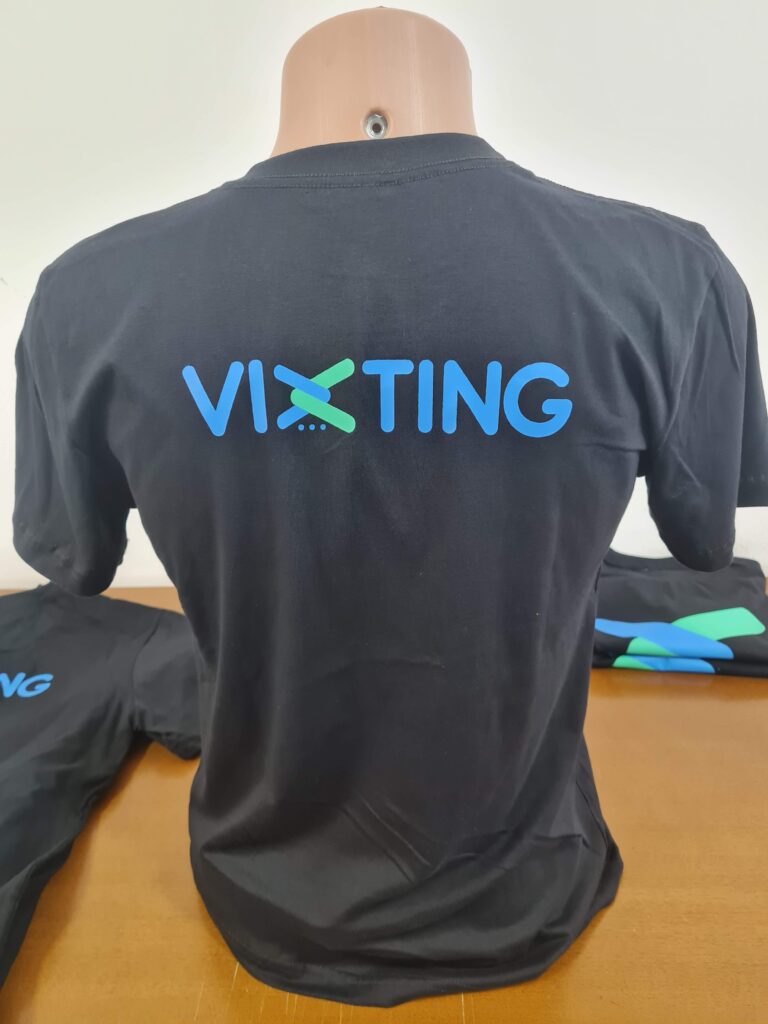 Camiseta Algodão Básica em Silk Screen