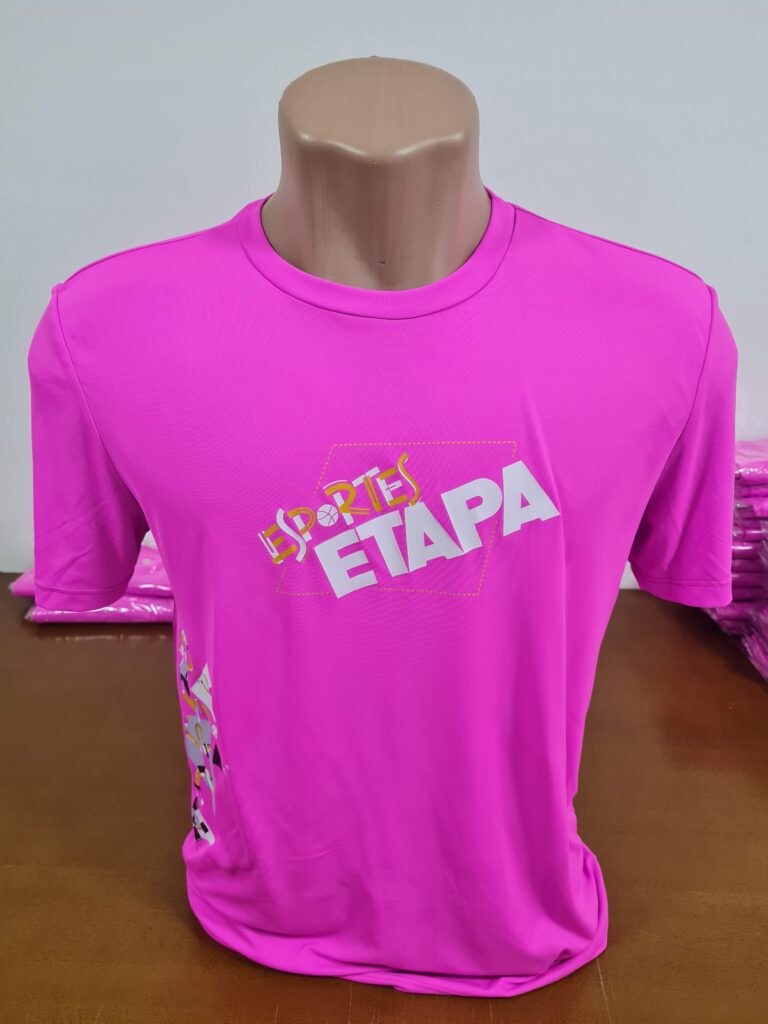 Camiseta Poliamida Dry Fit DTF