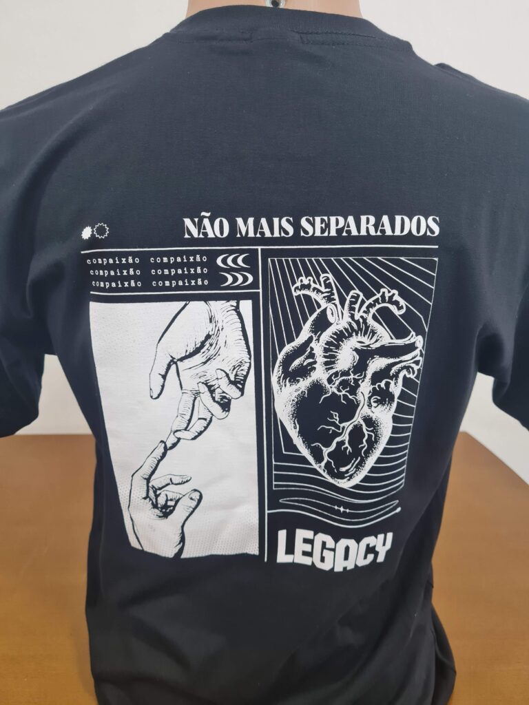 Camiseta Algodão Premium em Silk Screen