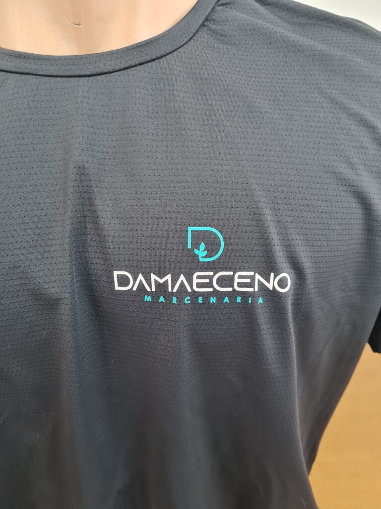 Camiseta Poliamida Extra Premium com Elastano em Silk Screen