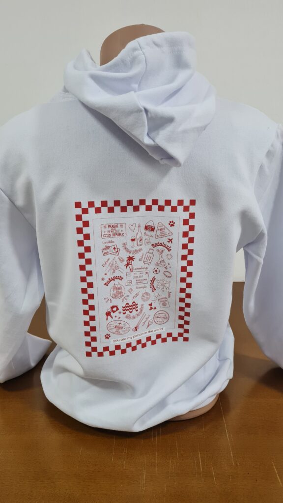 Moletom Unissex Personalizado em DTF