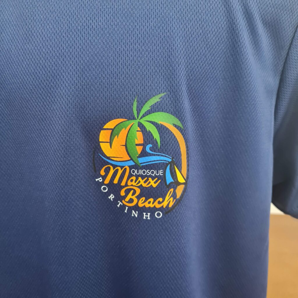 Camiseta Dry Fit Proteção UV em DTF