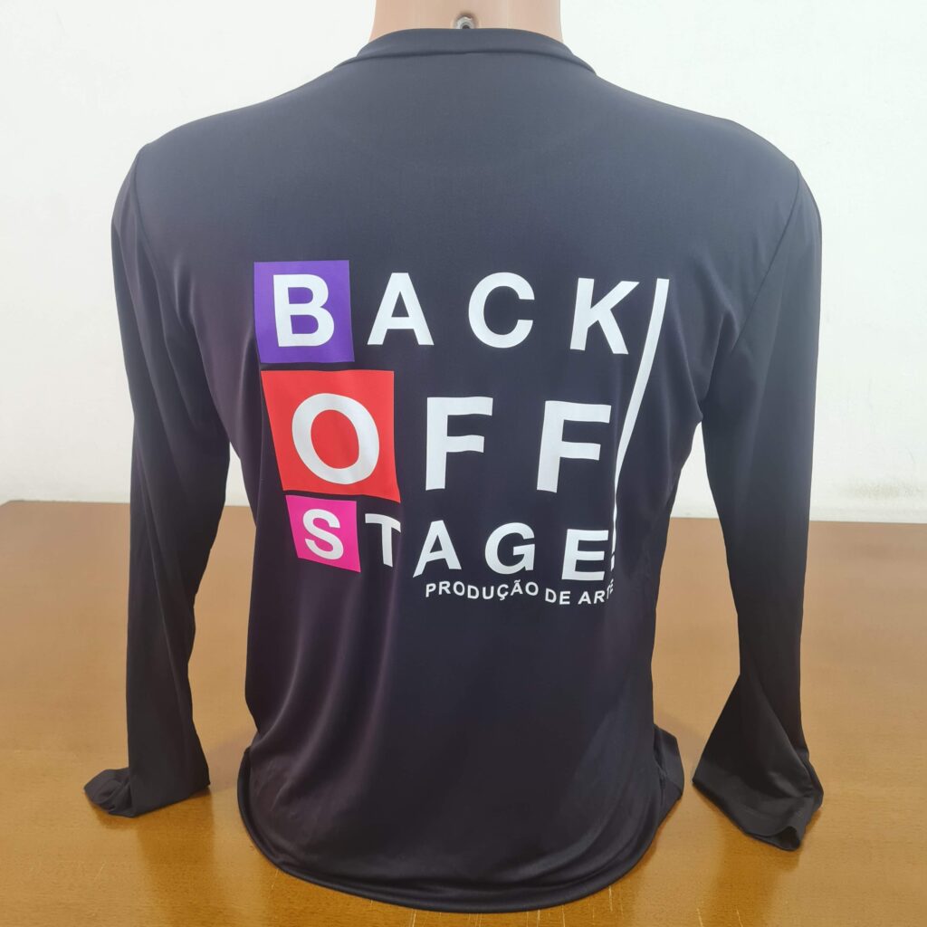 Camiseta Manga Longa em DTF