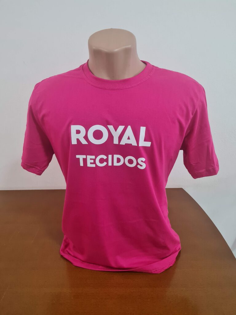 Camiseta Algodão em Silk Screen